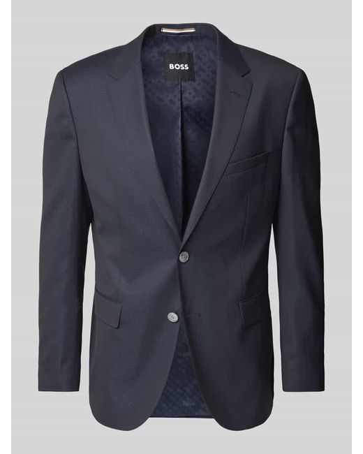 Boss Sakko mit Brustleistentasche Modell 'Jasper' in Blue für Herren