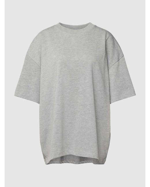 Karo Kauer Oversized T-shirt Met Ronde Hals in het Gray