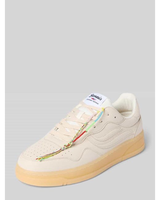 Genesis Sneaker mit Label-Patch Modell 'G-Soley 2.0' in White für Herren