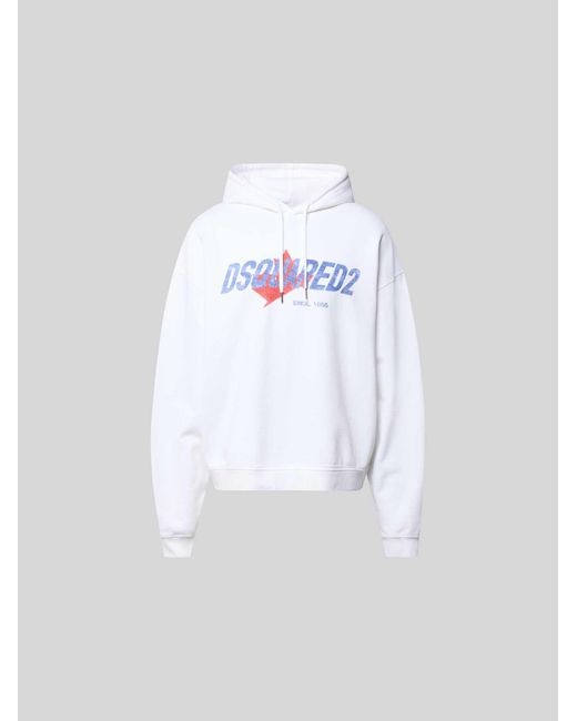 DSquared² Hoodies in het White voor heren