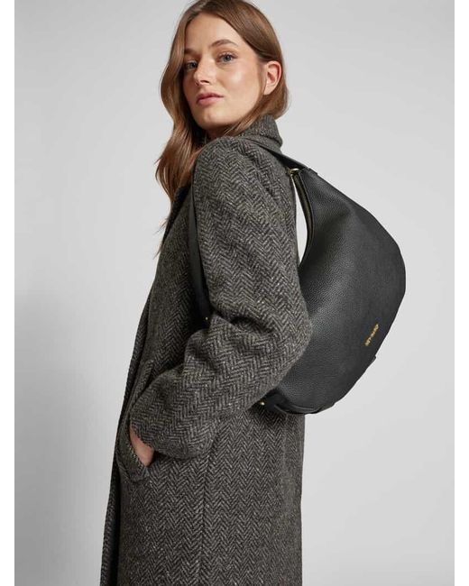 HEY MARLY Gray Handtasche Mit Label-Applikation Modell 'Lifetime Sister'
