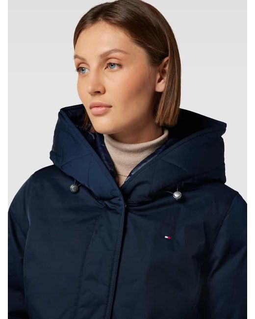 Tommy Hilfiger Blue Funktionsjacke mit Kapuze