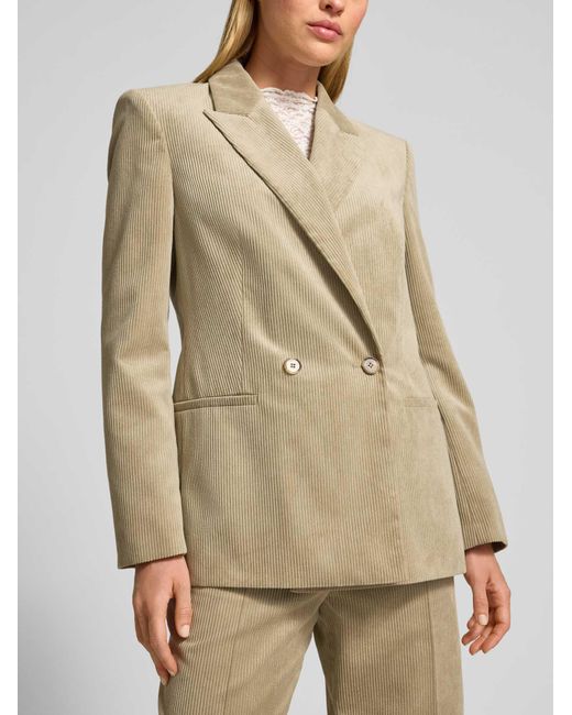 Jake*s Lange Blazers in het Natural