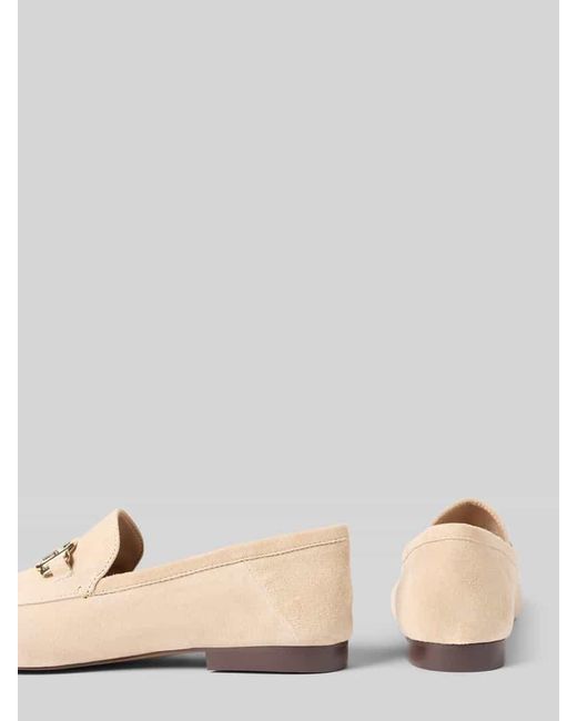 Guess Natural Loafers mit Blockabsatz Modell 'MARTYNAS'
