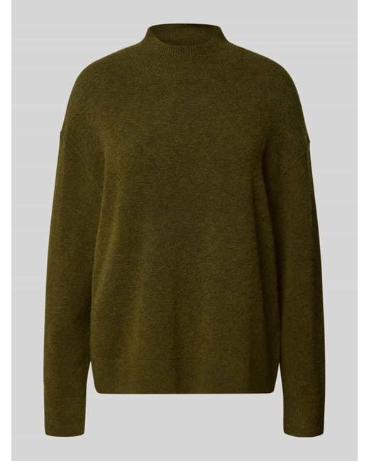 Marc O' Polo Green Regular Fit Strickpullover aus Schurwoll-Mix