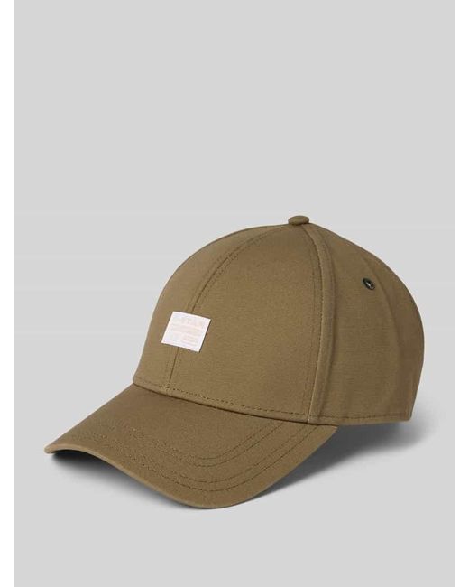 G-Star Basecap mit Label-Patch in Green für Herren