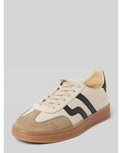 Gant Natural Sneaker aus Leder im Retro-Look Modell 'CUZIMA'