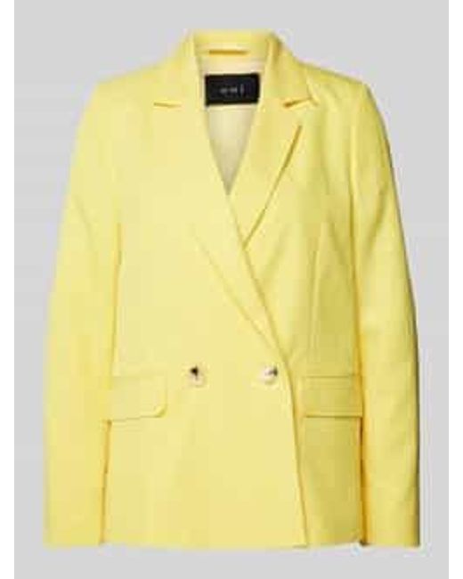 Ouí Blazer Met Klepzakken in het Yellow