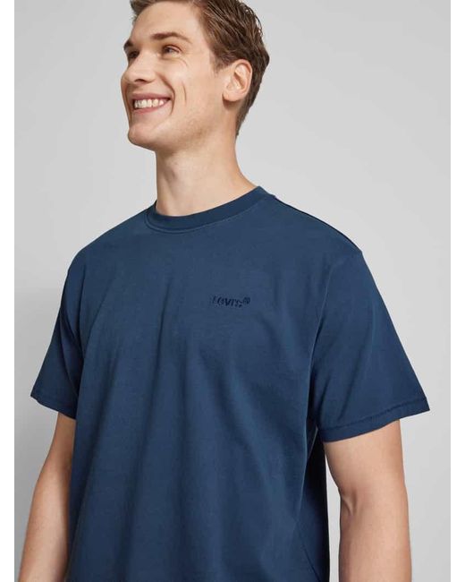 Levi's T-Shirt mit Rundhalsausschnitt Modell 'VINTAGE' in Blue für Herren