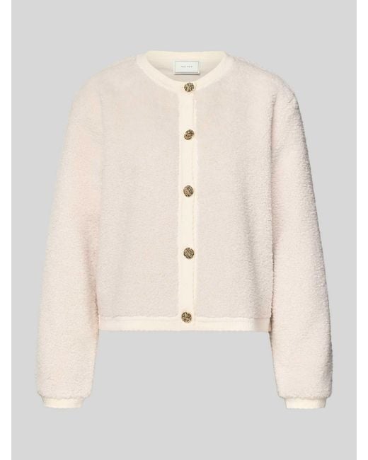 Neo Noir Vest Met Knoopsluiting in het Natural