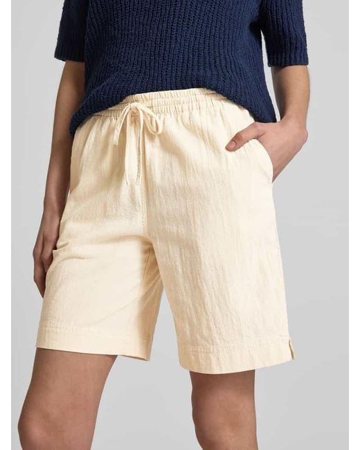 Soya Concept Natural Relaxed Fit Shorts mit elastischem Bund Modell 'Cissie'