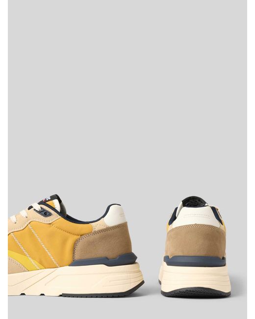 Blauer Usa Sneakers Met Labelpatch in het Natural voor heren