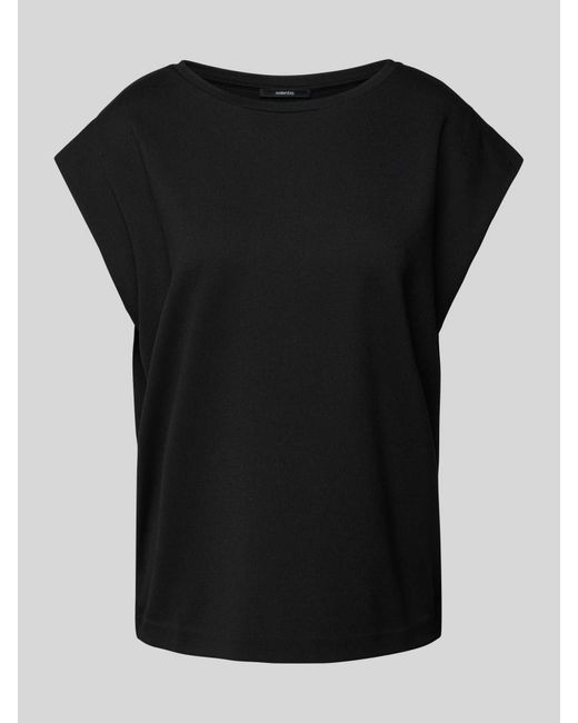 someday. Black T-Shirt mit Rundhalsausschnitt Modell 'Ujanet'