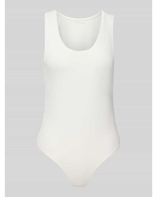 Christian Berg Women White Body mit U-Ausschnitt