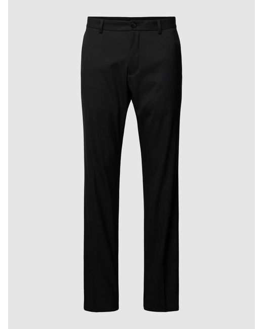 S.oliver Pantalon Met Steekzakken, Model 'Pure' in het Black voor heren