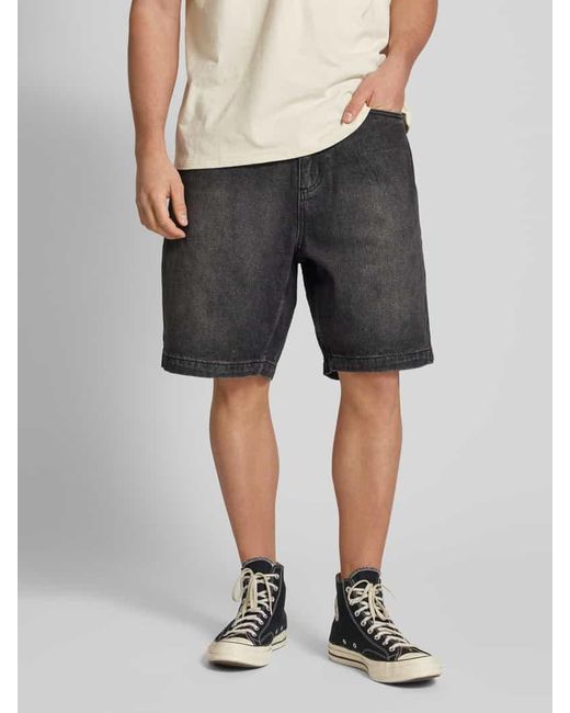 Santa Cruz Jeansshorts mit 5-Pocket-Design in Gray für Herren