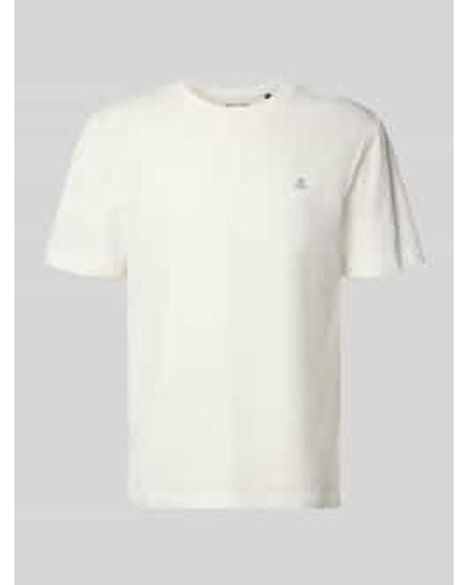Marc O' Polo Regular Fit T-Shirt Van Puur Katoen in het White voor heren