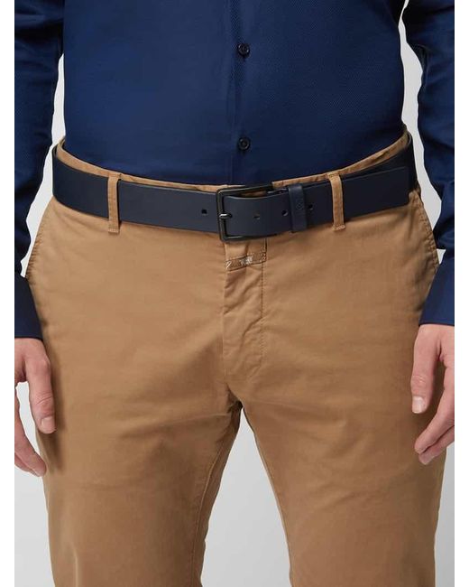 HUGO Gürtel Aus Leder Modell 'Gionio' in Blue für Herren