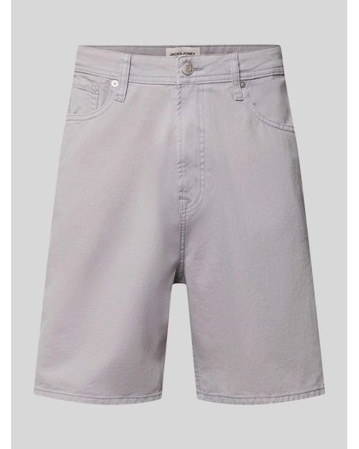 Jack & Jones Denim Shorts in het Gray voor heren