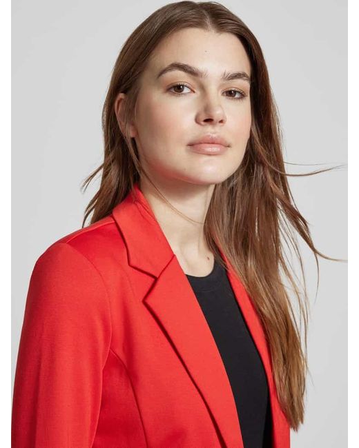 Ichi Red Slim Fit Blazer Mit Paspeltaschen Modell 'Kate'