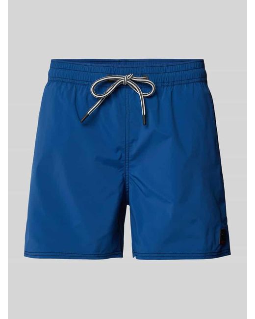 Bogner Fire + Ice Shorts mit Label-Detail Modell 'NELSON' in Blue für Herren