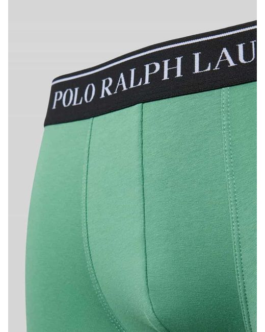Polo Ralph Lauren Boxershorts mit elastischem Logo-Bund im 3er-Pack in Orange für Herren