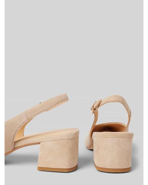 Vagabond Natural Pumps Mit Blockabsatz Modell 'Marta'