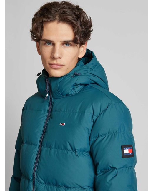 Tommy Hilfiger Regular Fit Donsjack Met Veren in het Blue voor heren