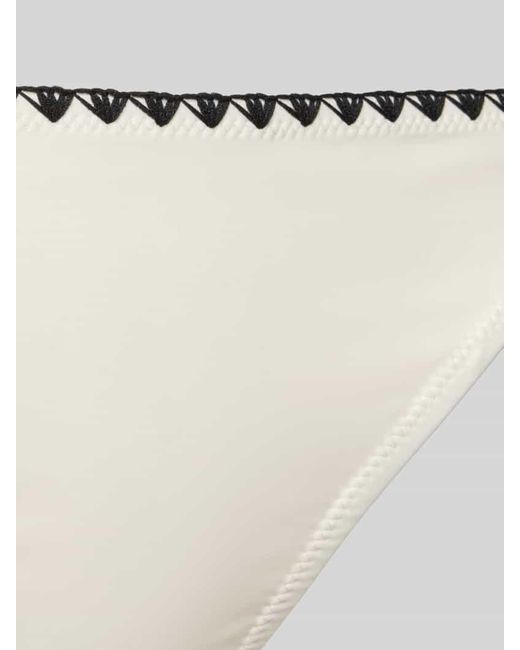 Jake*s Natural Bikini-Hose mit Ziernaht