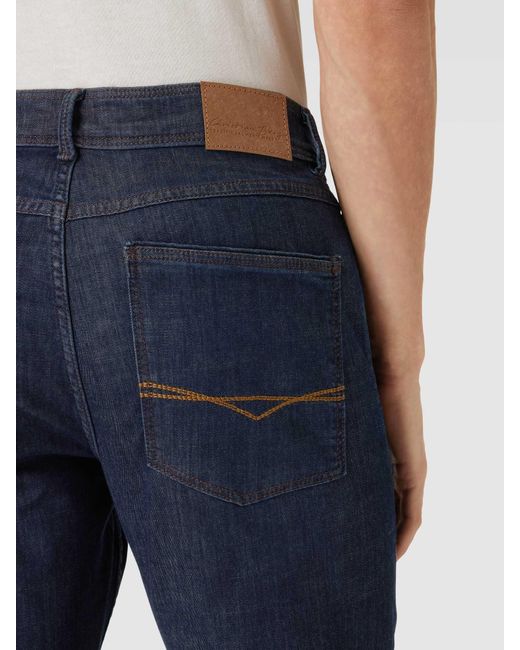 Christian Berg Men Regular Fit Jeans in het Blue voor heren