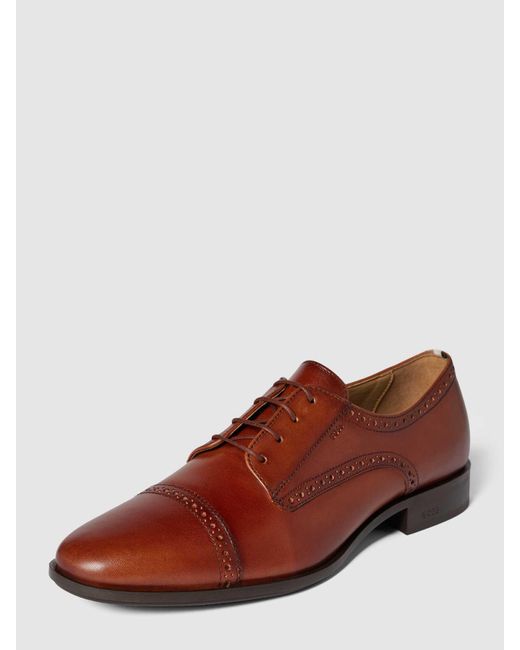 Boss Derby-Schuhe aus Leder Modell 'Colby' in Brown für Herren