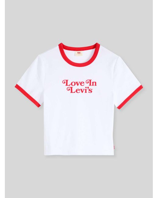 Levi's T-Shirts in het White