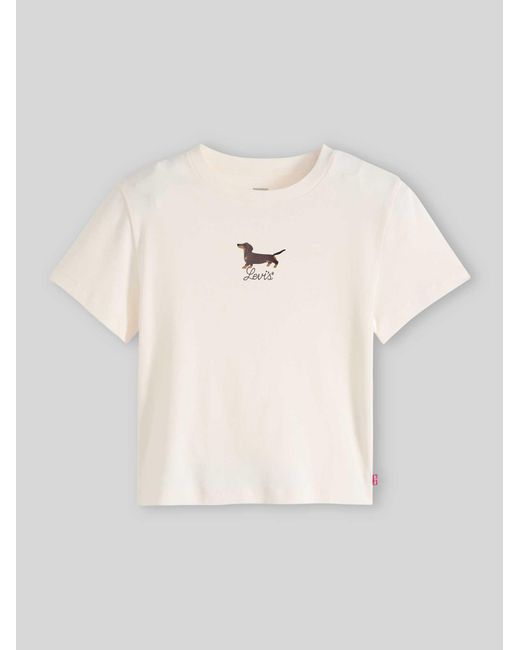 Levi's T-Shirts in het Natural