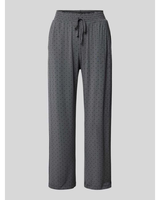 Joop! Relaxed Fit Pyjamabroek Met Elastische Band in het Gray