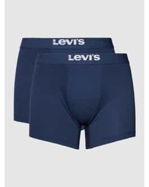 Levi's Boxershort Met Labeldetail in het Blue voor heren