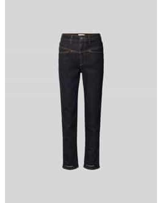Closed Straight Fit Jeans in het Black