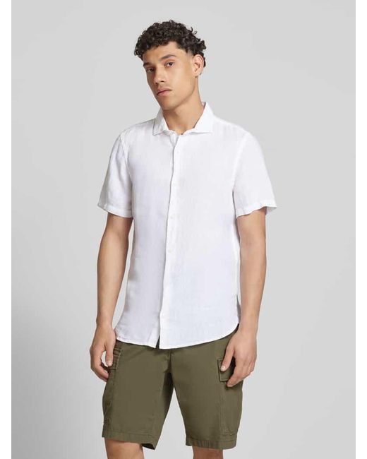 Superdry Freizeithemd mit Knopfleiste in White für Herren