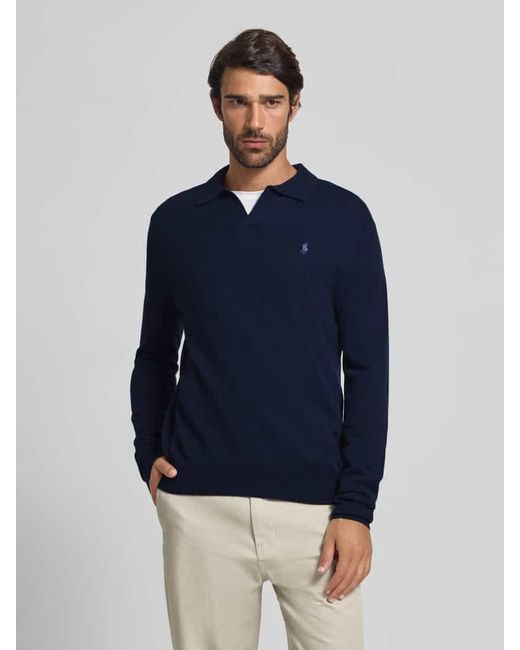 Polo Ralph Lauren Pullover aus Merinowolle in Blue für Herren
