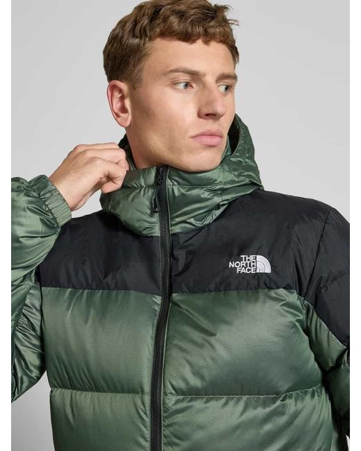 The North Face Steppjacke mit Label-Stitching in Green für Herren
