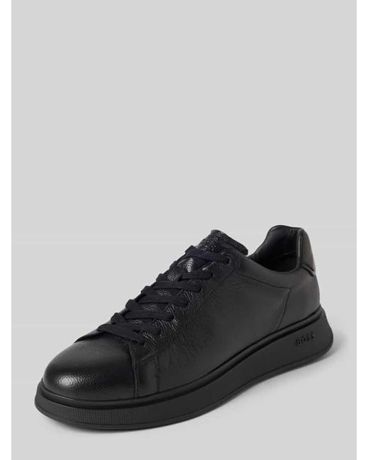 Boss Sneaker mit Schnürverschluss Modell 'Bulton' in Black für Herren