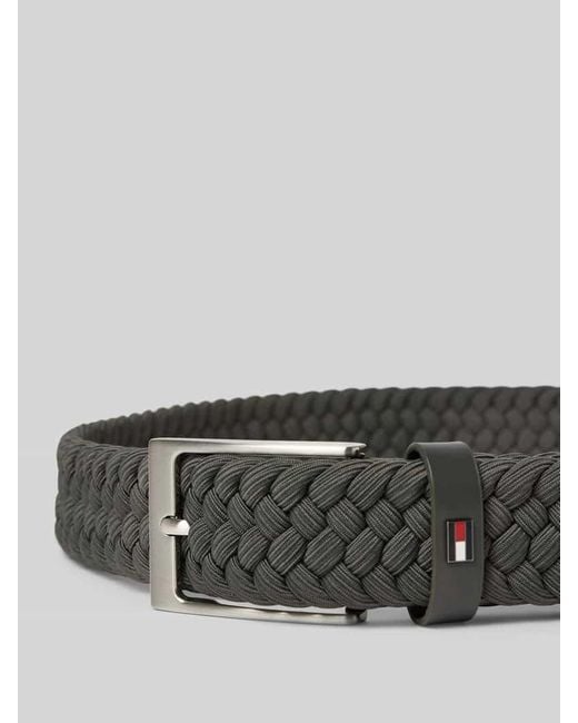 Tommy Hilfiger Gürtel in Flechtoptik in Gray für Herren