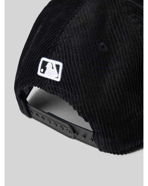 KTZ Basecap mit Label-Detail in Black für Herren