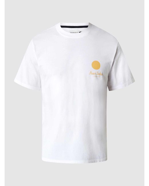 NOWADAYS T-Shirt aus Baumwolle in White für Herren
