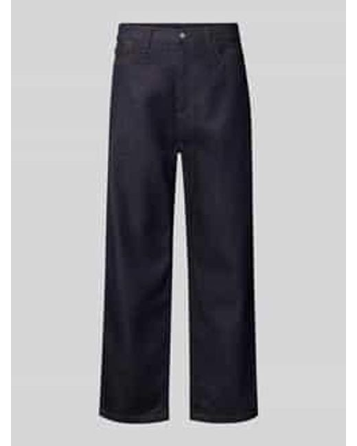 Carhartt Jeans Met 5-Pocketmodel, Model 'Landon' in het Blue voor heren