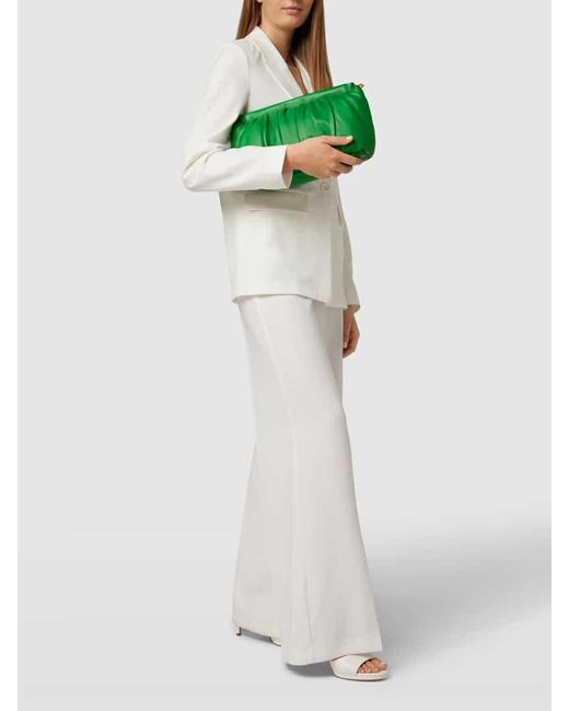 LES VISIONNAIRES Green Umhängetasche mit Zierkette Modell 'AMY'
