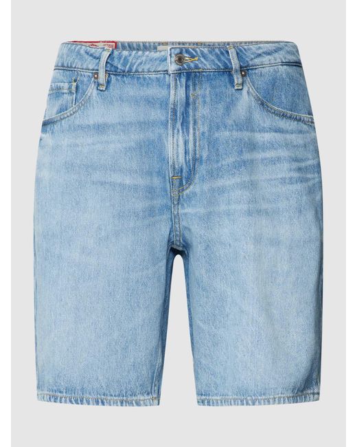 Guess Korte Jeans Van Katoen in het Blue voor heren