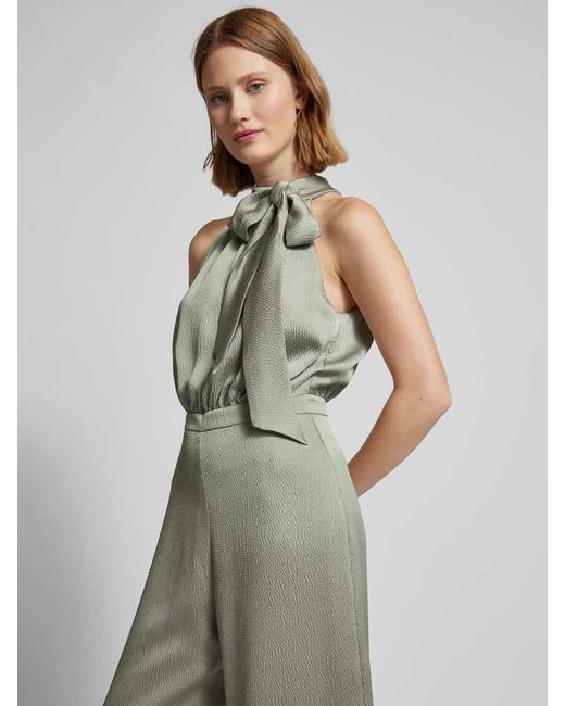 Swing Green Jumpsuit Mit Schluppe