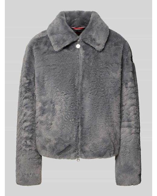 Frieda & Freddies Gray Jacke aus Kunstfell Modell 'XAVI'