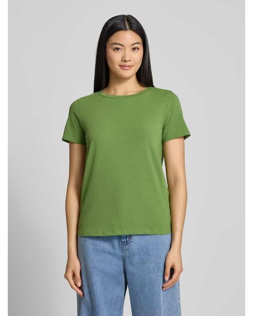 Weekend by Maxmara Green T-Shirt mit Rundhalsausschnitt Modell 'MULTIF'