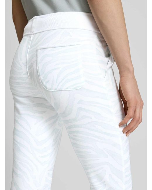 Juvia Sweatpants in het White